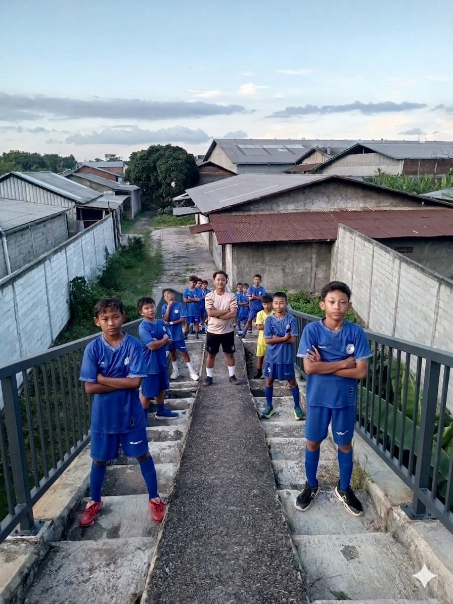 Proses Latihan Fisik SSB Garuda Tegalwangi K.U 13 Terus Ditingkatkan  Demi Prestasi Atlet Muda
