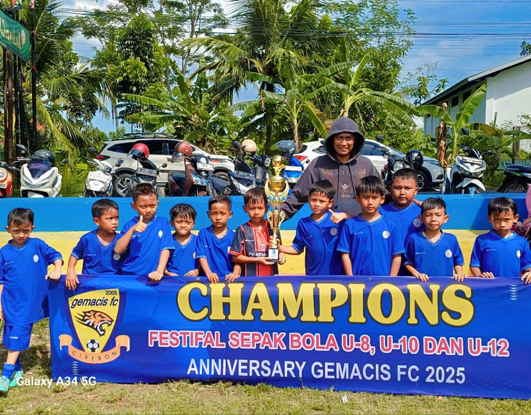Garuda U 8 Raih Juara 3 di Event Anniversary Gemacis
