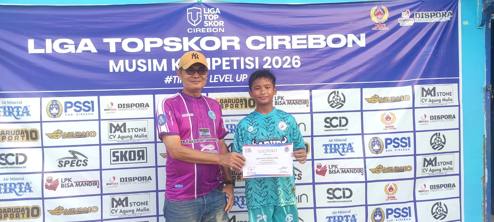 Roykhan Abdul Azis Raih Player of the Match Pekan ke-8